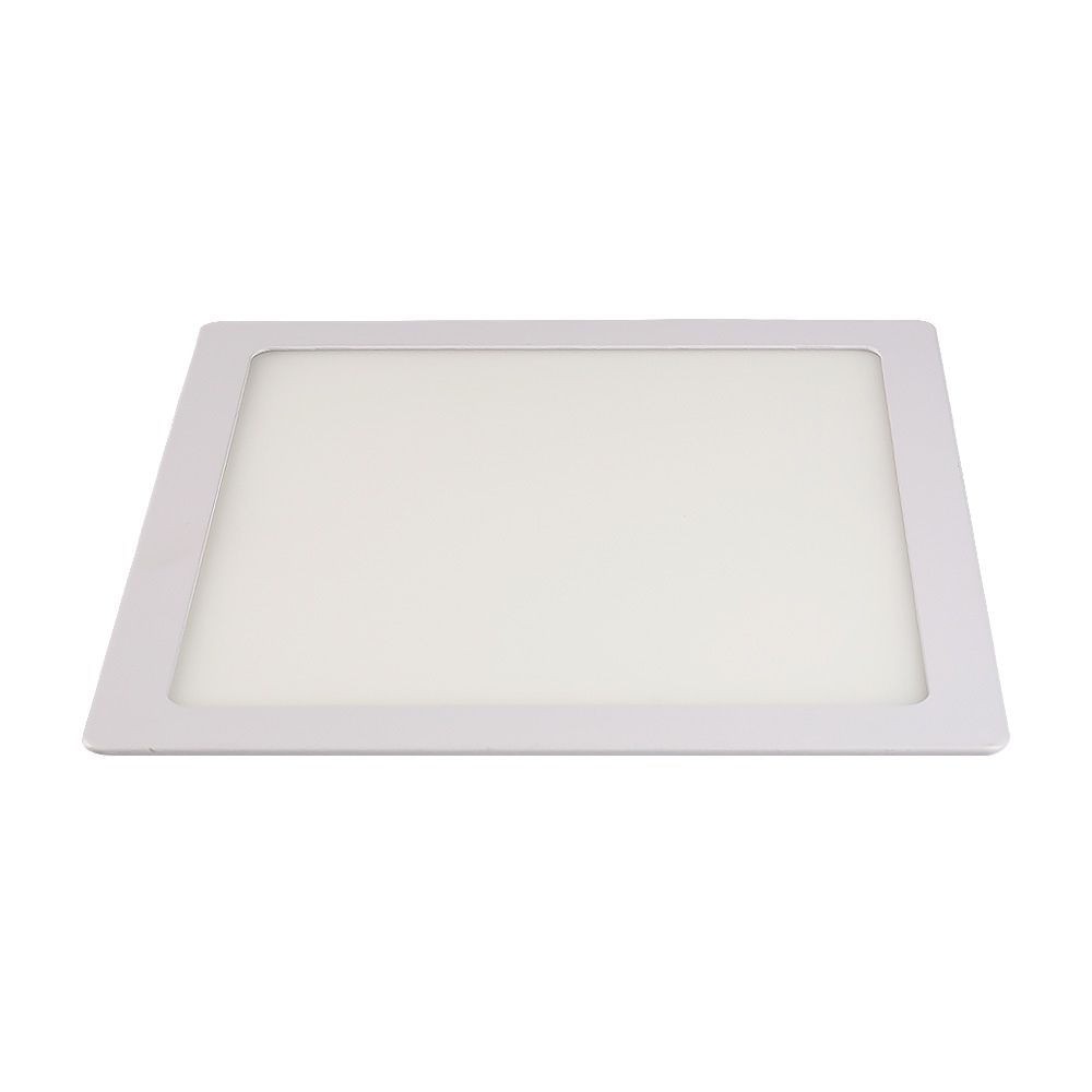 Painel Embutir Slim Led Quadrado 24W 3000K 120° IP20 Bivolt LLumm Bronzearte