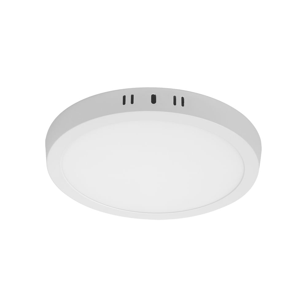 Painel Led 18W Lux Redondo Sobrepor 6500k Taschibra