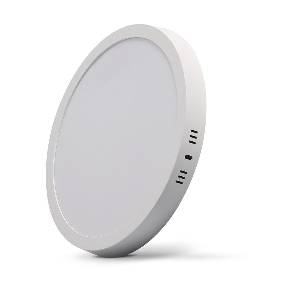 Painel Led Eco Branco Sobrepor 24W Redondo 6500K Bivolt Black Decker