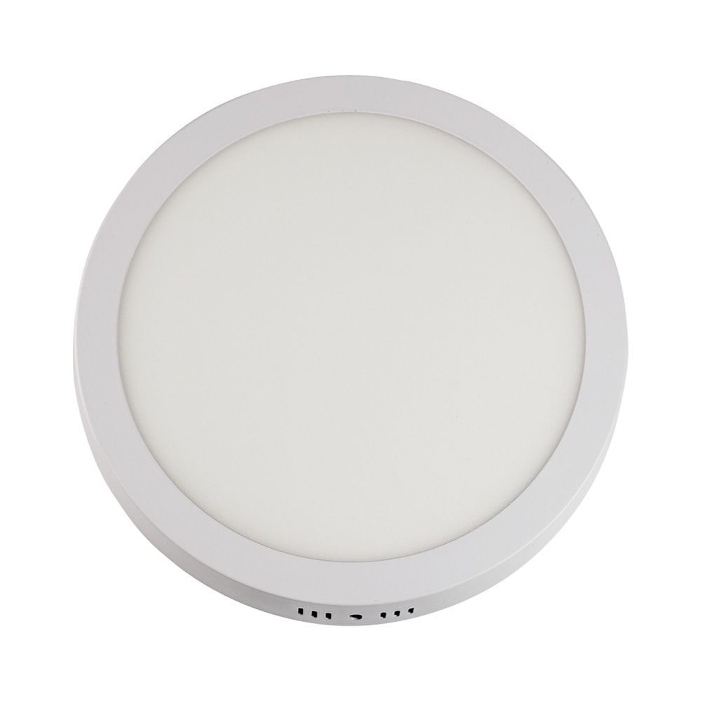 Painel De Sobrepor Home Led Redondo 18W 3000K Facho 120° IP20 Bivolt LLumm Bronzearte