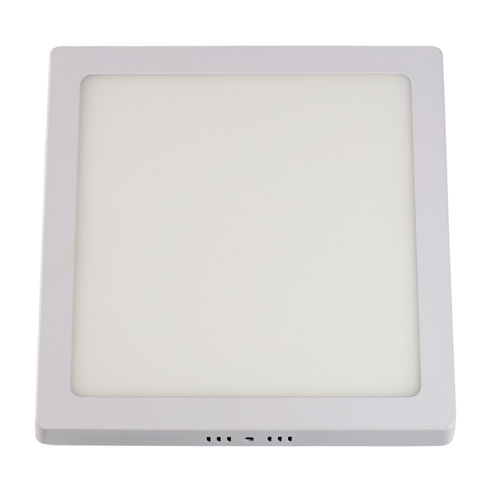 Painel De Sobrepor Home Led Quadrado 24W 6500K 120° IP20 Bivolt LLumm Bronzearte