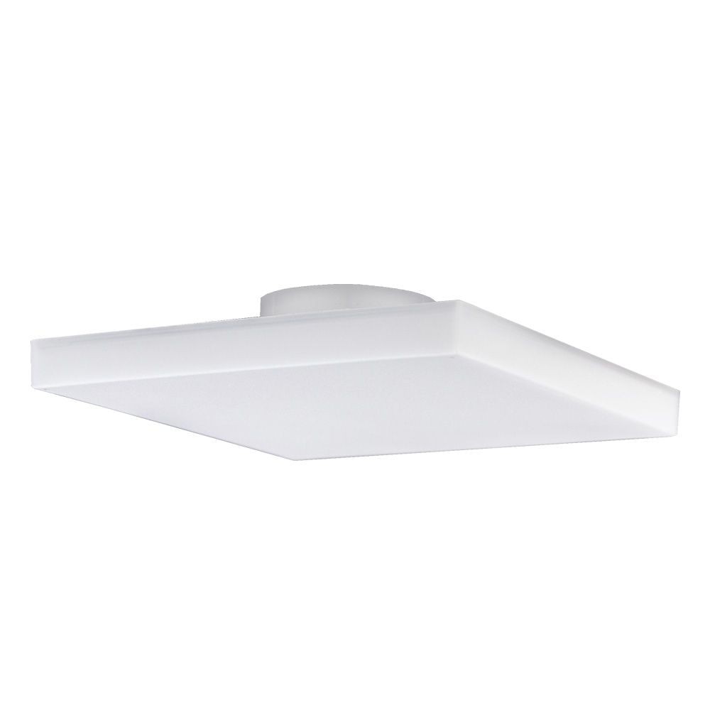 Luminária Sobrepor Frameles Quadrado 24W 6500K Branco Bivolt LLumm Bronzearte