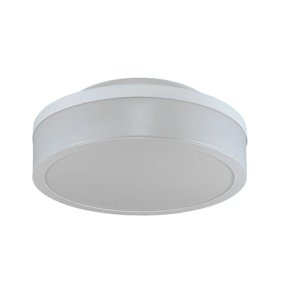 Plafon Sobrepor Para 3 Lâmpadas E27 Branco Santorini Tualux