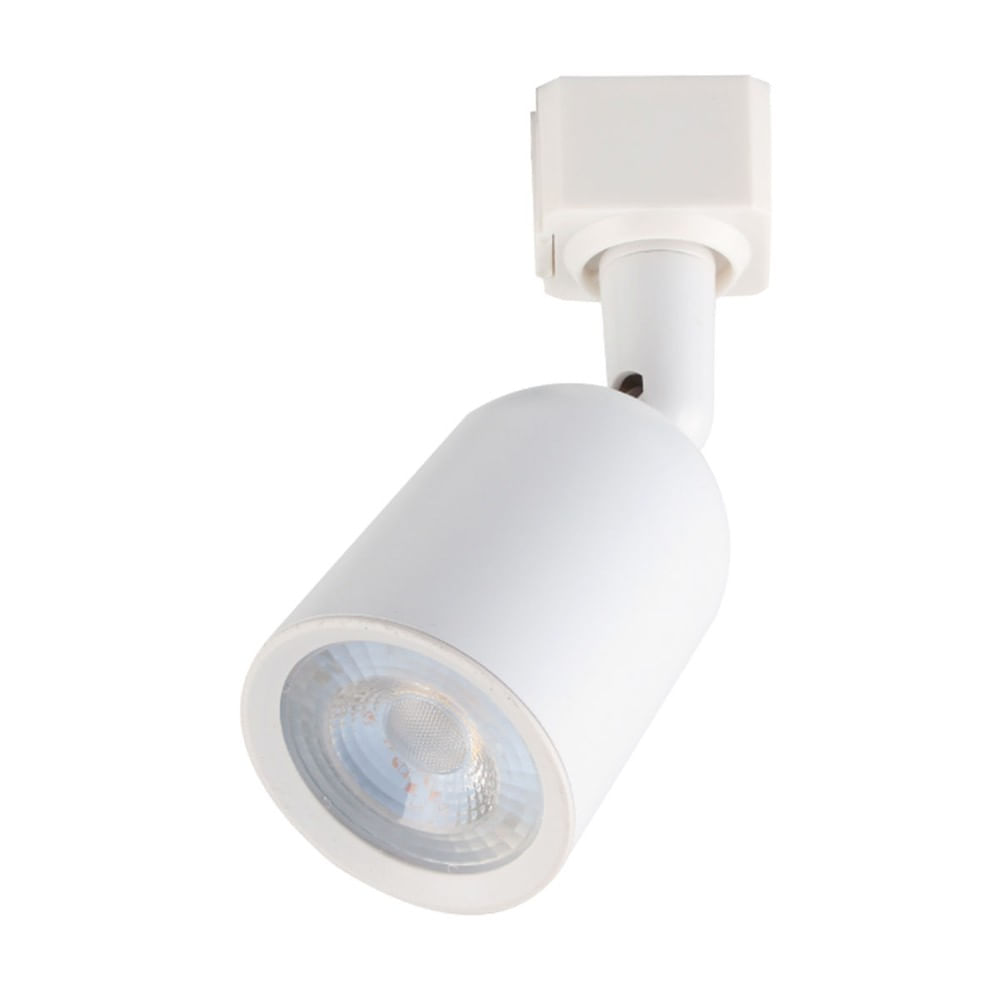 Spot Redondo Para Trilho 2 Fios 5W 6000K Bivolt Luminatti