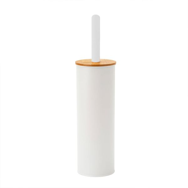 Escova Sanitária Com Suporte Branca Coisas E Coisinhas