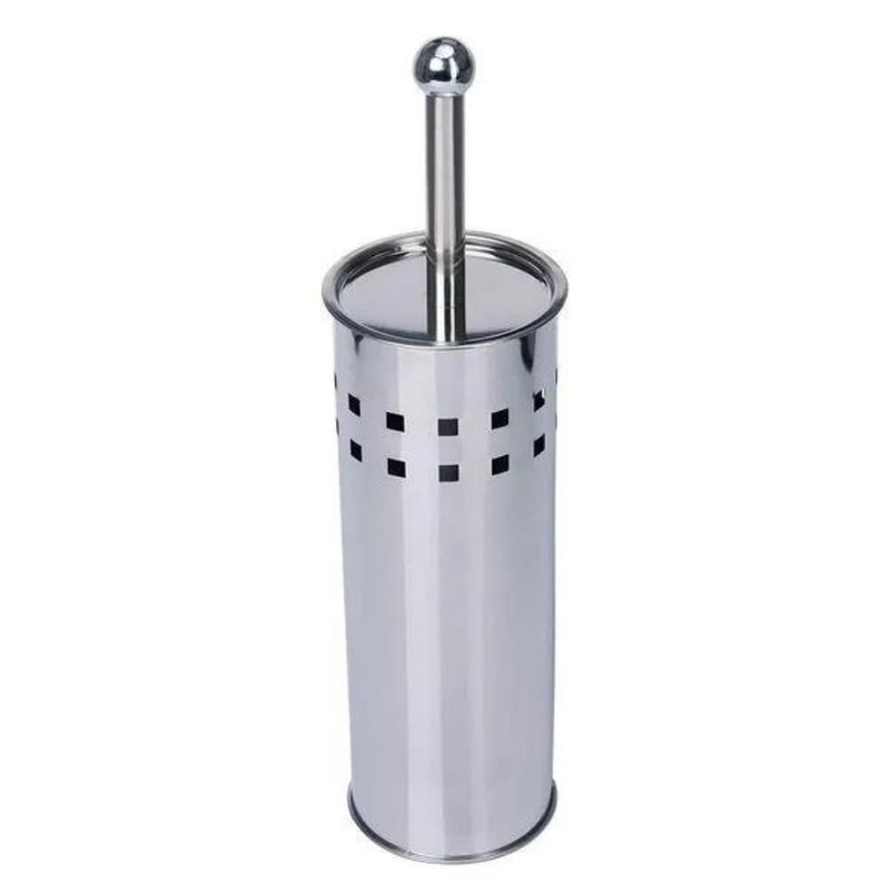 Escova De Banheiro Com Suporte Inox Coisas E Coisinhas
