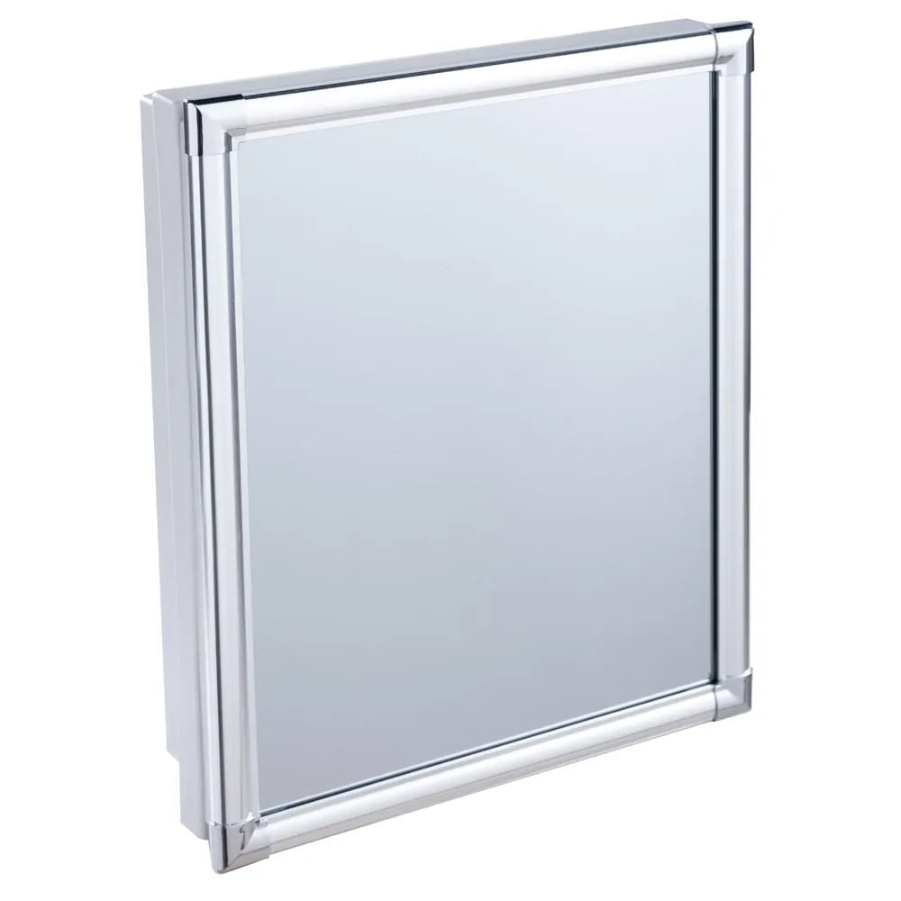 Armário Plástico Versátil Alumínio 36x10x45cm Cinza Astra