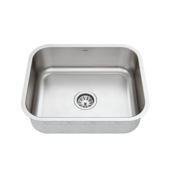 Cuba Simples CS50 Escovada Em Aço Inox 304 50x40x20cm Mekal