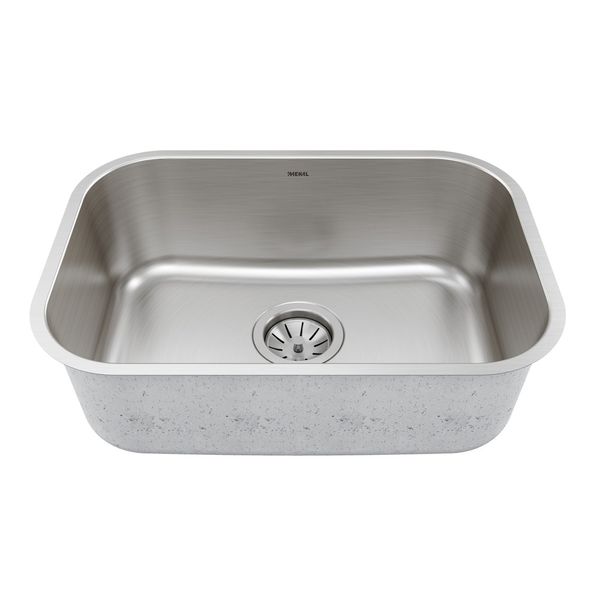 Cuba Simples CS1 Escovada Em Aço Inox 304 46x31x18cm Mekal