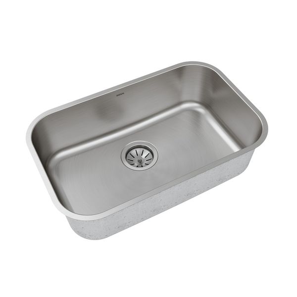 Cuba Simples CS2 Alto Brilho Em Aço Inox 304 56x34x18cm Mekal