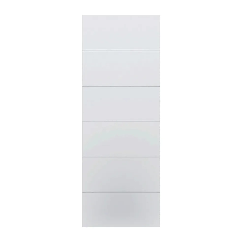 Folha Porta Bella Mdp Sólida Pintado Branco 210x72 Vert