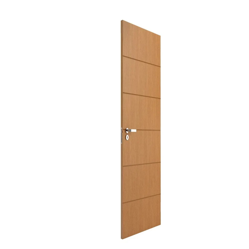 Folha Porta Bella Solida Mdp Freijó Acabada 210x82 Vert