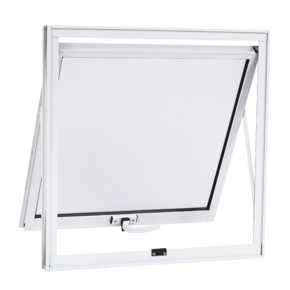 Janela Maxim-Ar Alumínio Branco 60x60x4 Alumifort Sasazaki