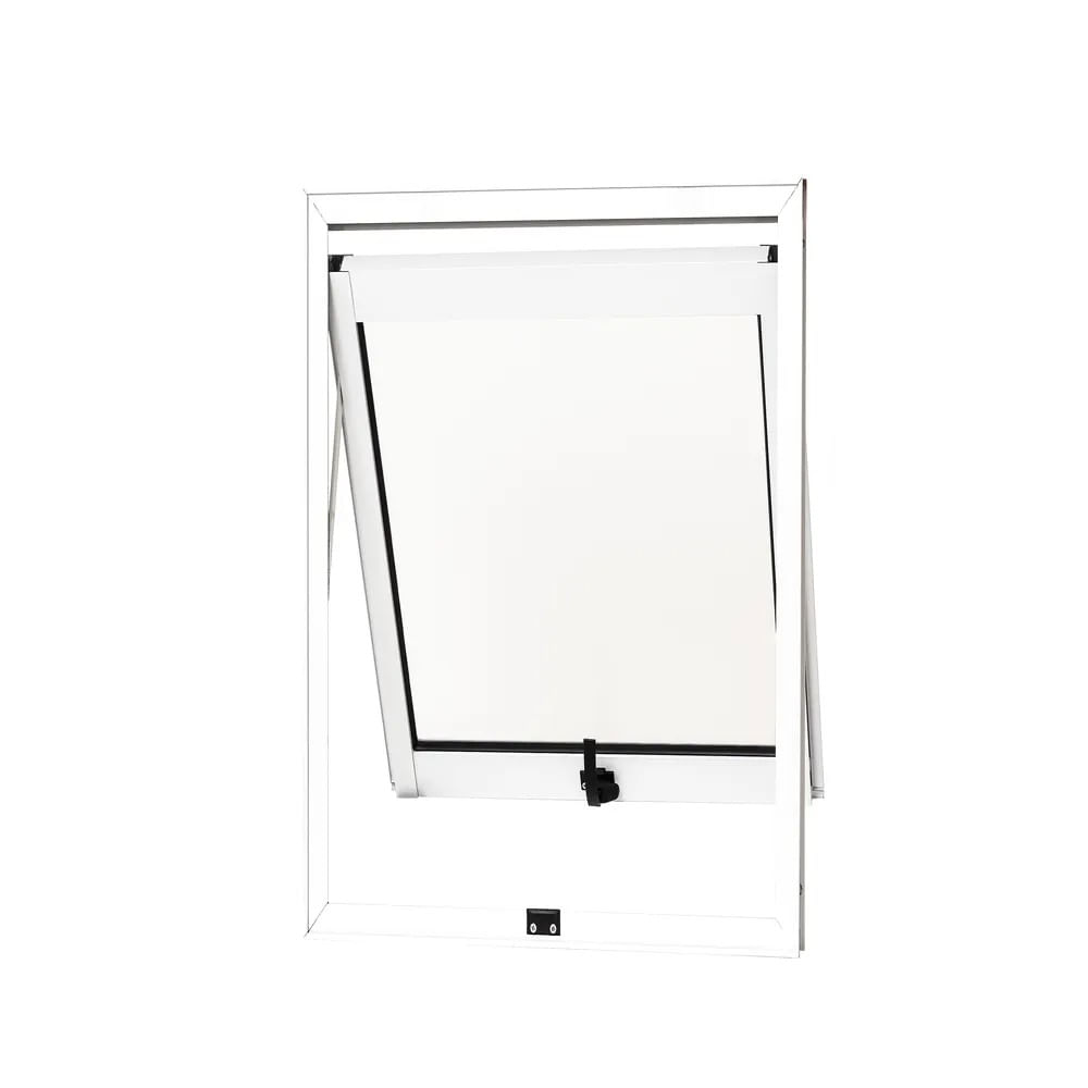 Janela Maxim-ar Alumínio Sem Grade Vidro Boreal 80X60X4,9 Branco Cristal Ramassol