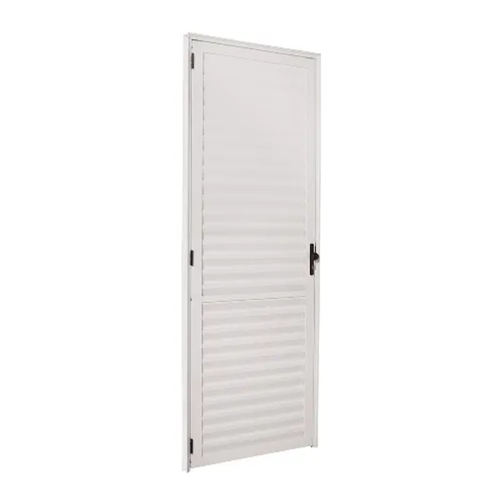 Porta Palheta Semi Ventilada Direita 210x90 Branco Fortsul Esquadrisul