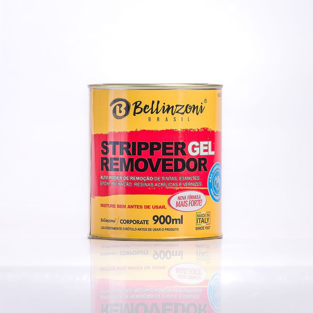 Removedor Stripper Gel 900ml Bell Italy Stripper Gel Bell Italy