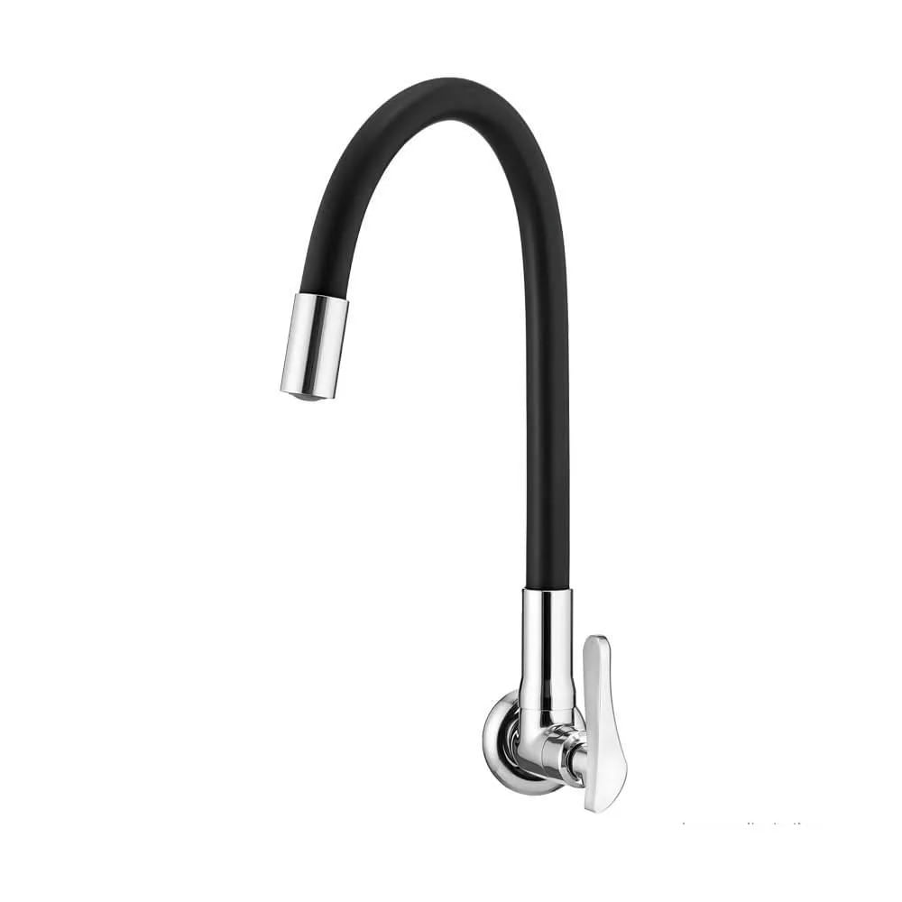Torneira de Parede Preto1178 C27 Loren Flex Lorenzetti
