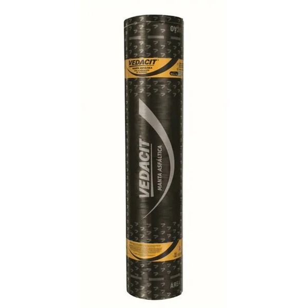 Manta Asfaltica Tipo 3 B 4Mm Poliester 1M X 10M Vedacit
