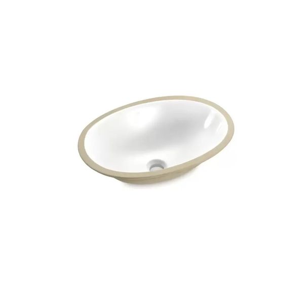 Cuba De Embutir Oval 49x36xm Il600 Branco Icasa