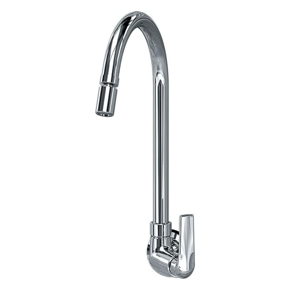 Torneira para Cozinha Iris de Parede com Bica Móvel Cromada Fani