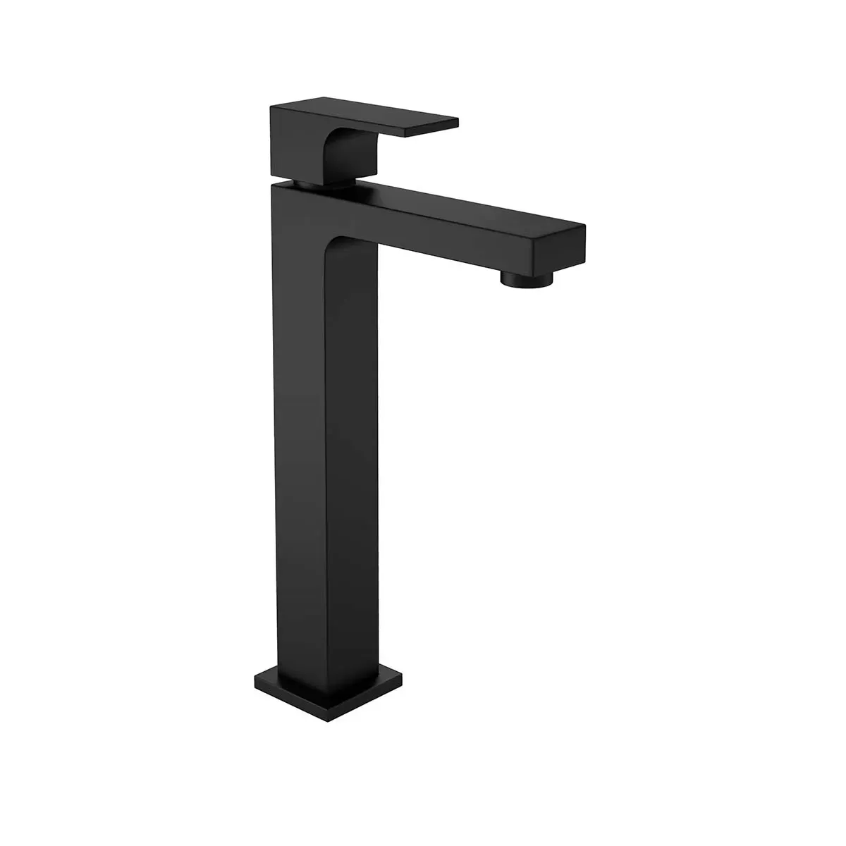 Torneira de Mesa Bica Alta para Lavatório Unic Black Matte Dexco