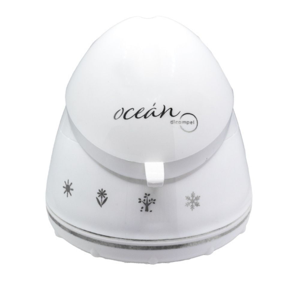 Chuveiro Ocean 220V 6 800W Branco Com Gravação Preto Dicompel