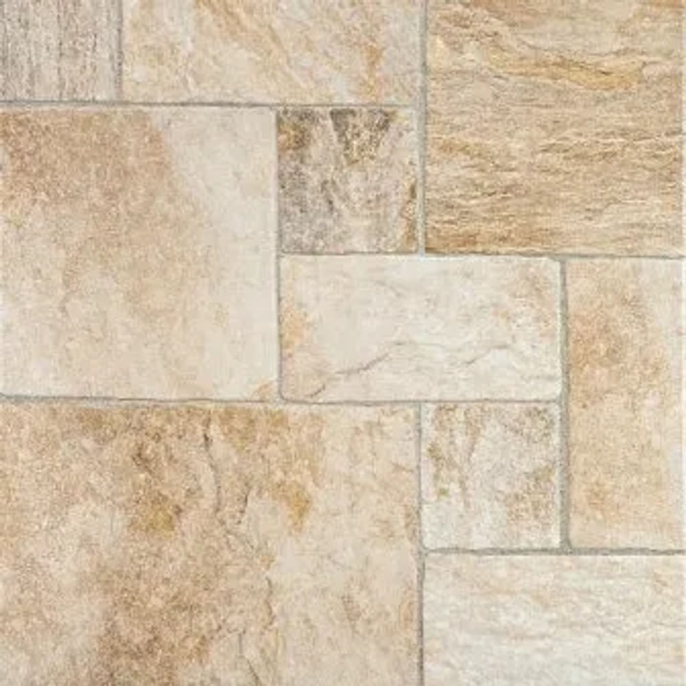 Piso Triton Bege Esmaltado Granilha 61,5x61,5cm Caixa com 2,65 m² Bold Ceral
