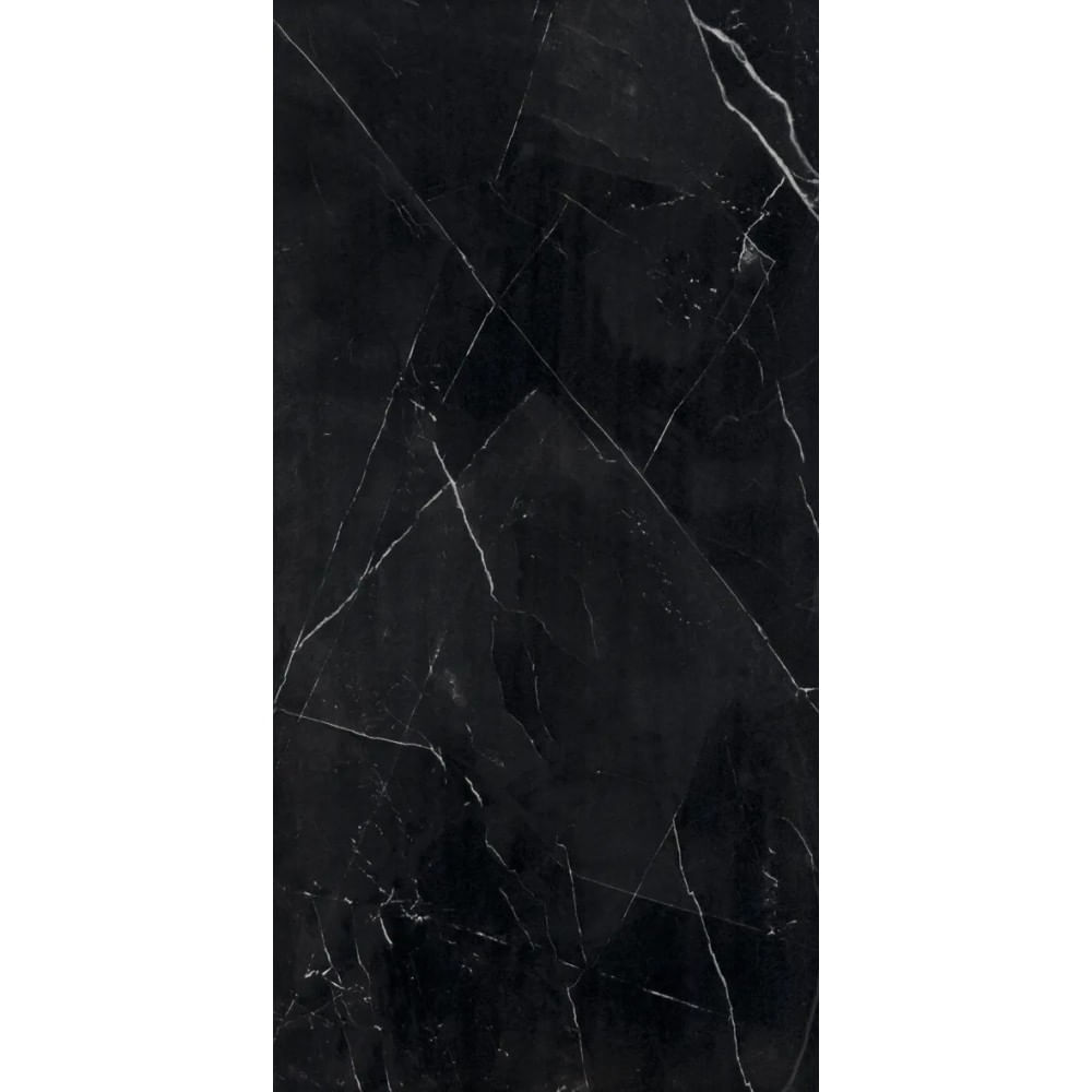 Porcelanato Marmorizado Retificado Polido 60x120cm Black Supreme 1,43m² Portobello