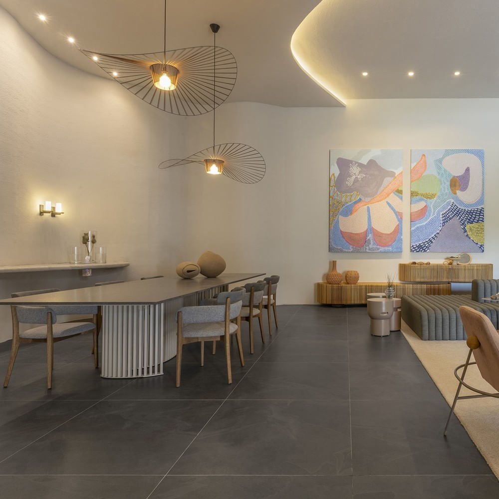 Porcelanato Black Stone Natural 92X92 Caixa 2,54m² Villagres