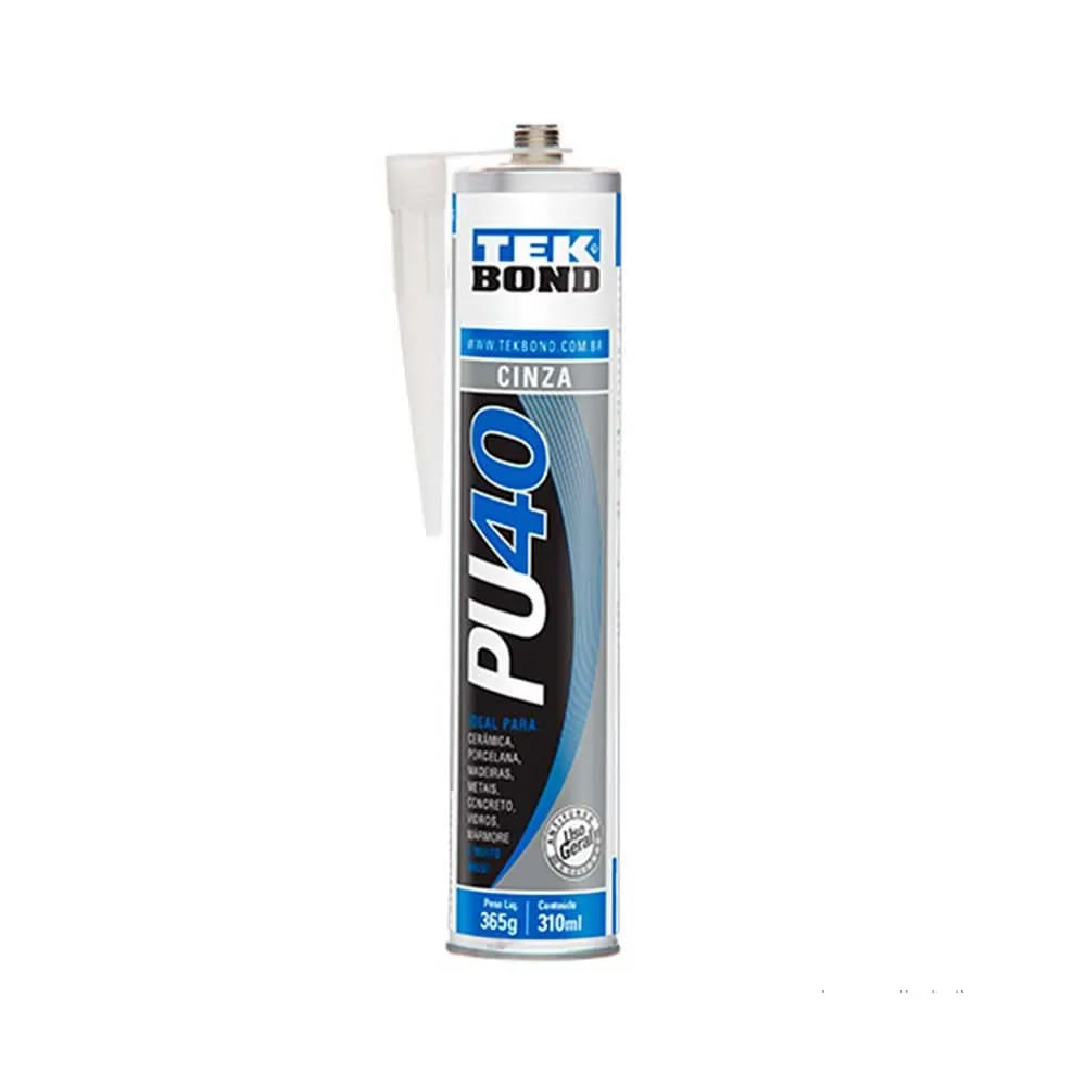 Selante de Pu40 310ml Cinza Tekbond