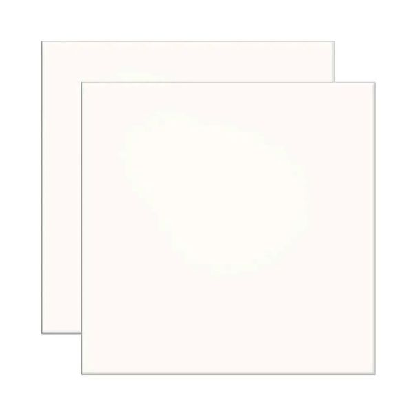 Piso Cerâmico Esmaltado 50x50cm Caixa com 2,5 m² Brilhante Extra Branco Formigres