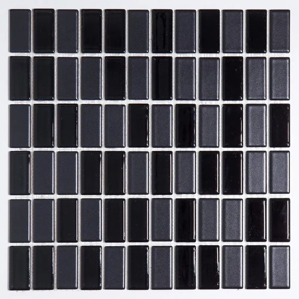 Pastilha para Piscina Preto Blend Acetinado/Brilhante 2,5X5 cm J.R. Bold Drop System Atlas