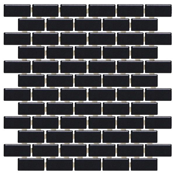 Pastilha para Piscina Preto Acetinado 2,5X5 cm J.R. Bold Drop System Atlas