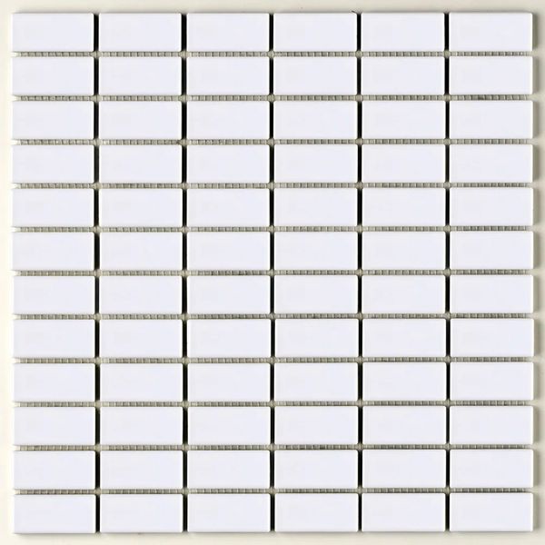 Pastilha para Piscina Branco Artico Acetinado 2,5X5 cm J.R. Bold Drop System Atlas