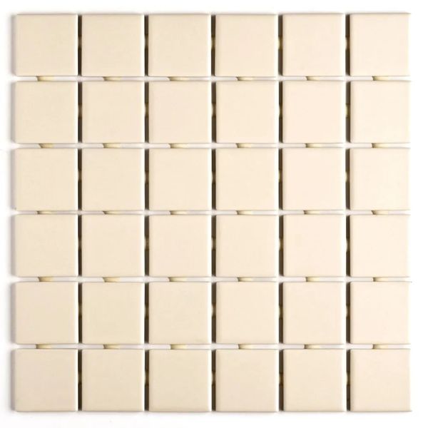 Pastilha para Piscina Bege Areia Acetinado 5X5 cm Bold Drop System Atlas