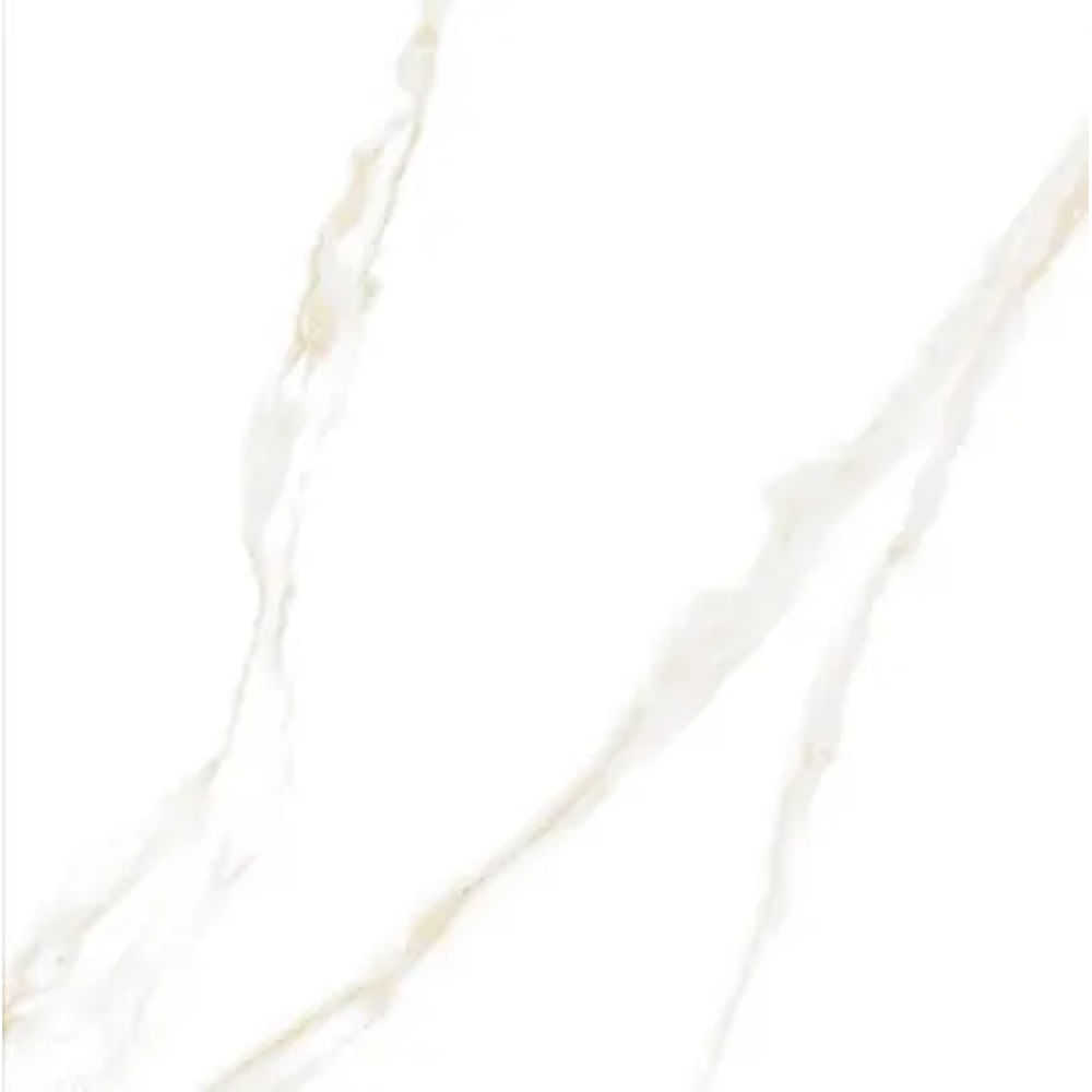 Porcelanato Marmorizado Branco Retificado Acetinado 61,8x61,8cm Asti 2,67m² Royal Grés