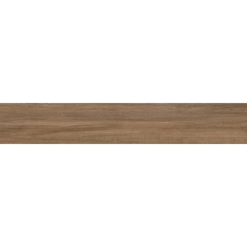 Porcelanato Amadeirado Marrom Retificado Acetinado 20x122cm Creta 1,47m² Royal Grés