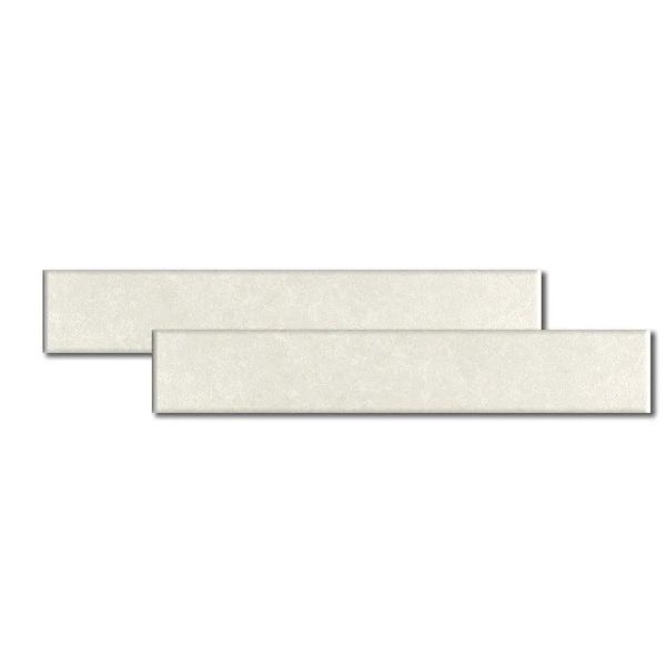 Rodapé Mármore 10x60cm bianco Portobello