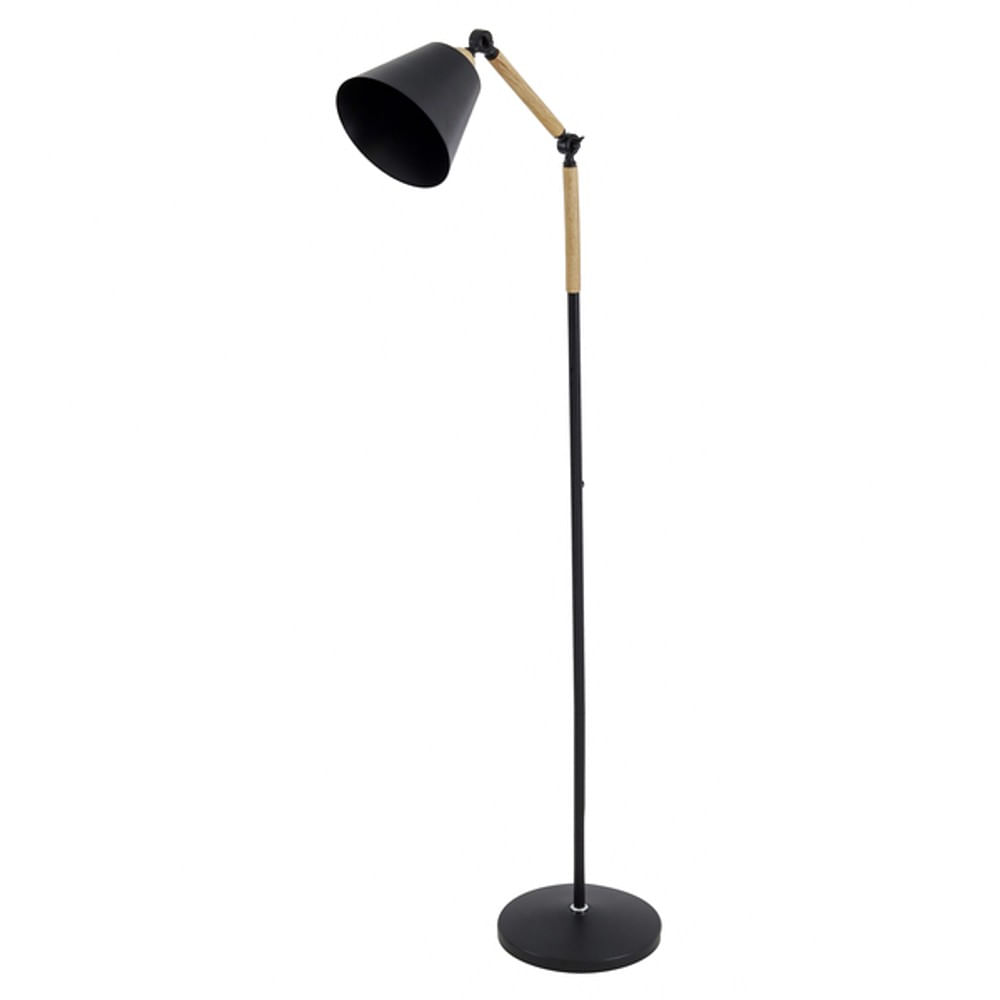 Luminaria De Coluna Orion Preto