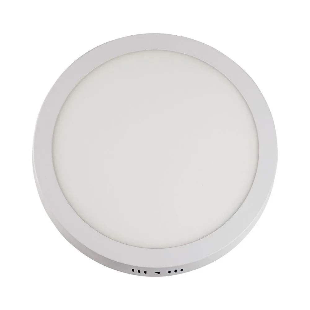 Painel De Sobrepor Home Led Redondo 24W 3000K Facho 120° IP20 Bivolt LLumm Bronzearte