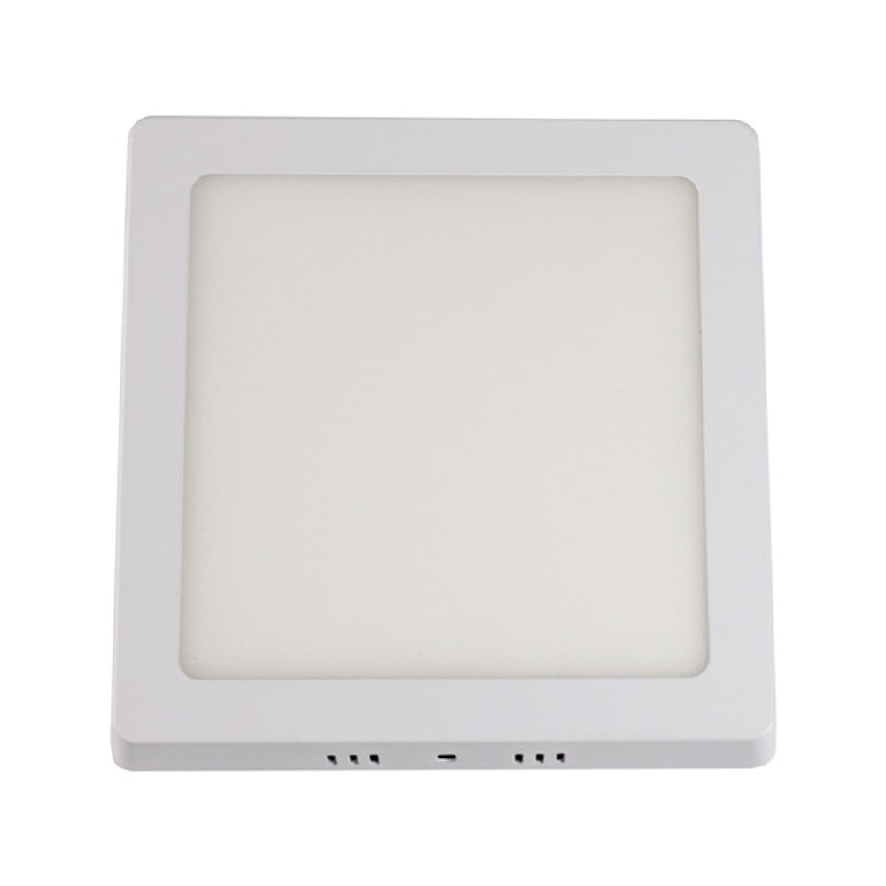 Painel Sobrepor Home Led Quadr 12W 4000K Biv Ip20 17,5X17,5Cm Bronzear
