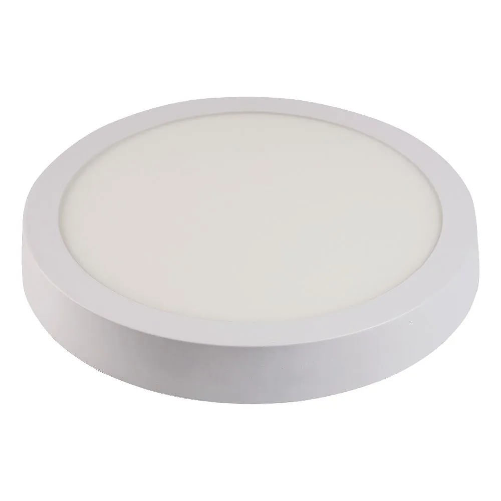 Painel De Sobrepor Home Led Redondo 12W 3000K Facho 120° IP20 Bivolt LLumm Bronzearte