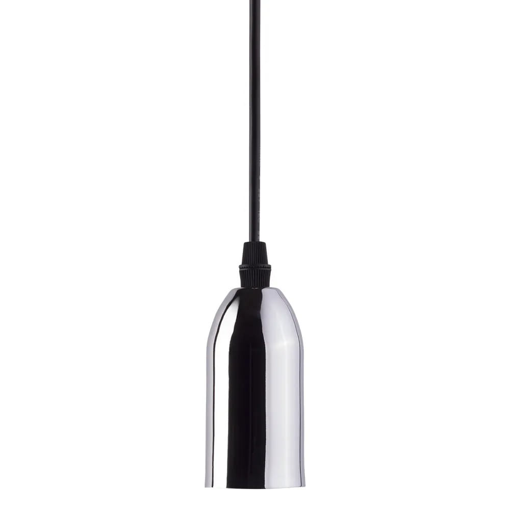 Pendente Dot Metal Vintage Cromado Taschibra