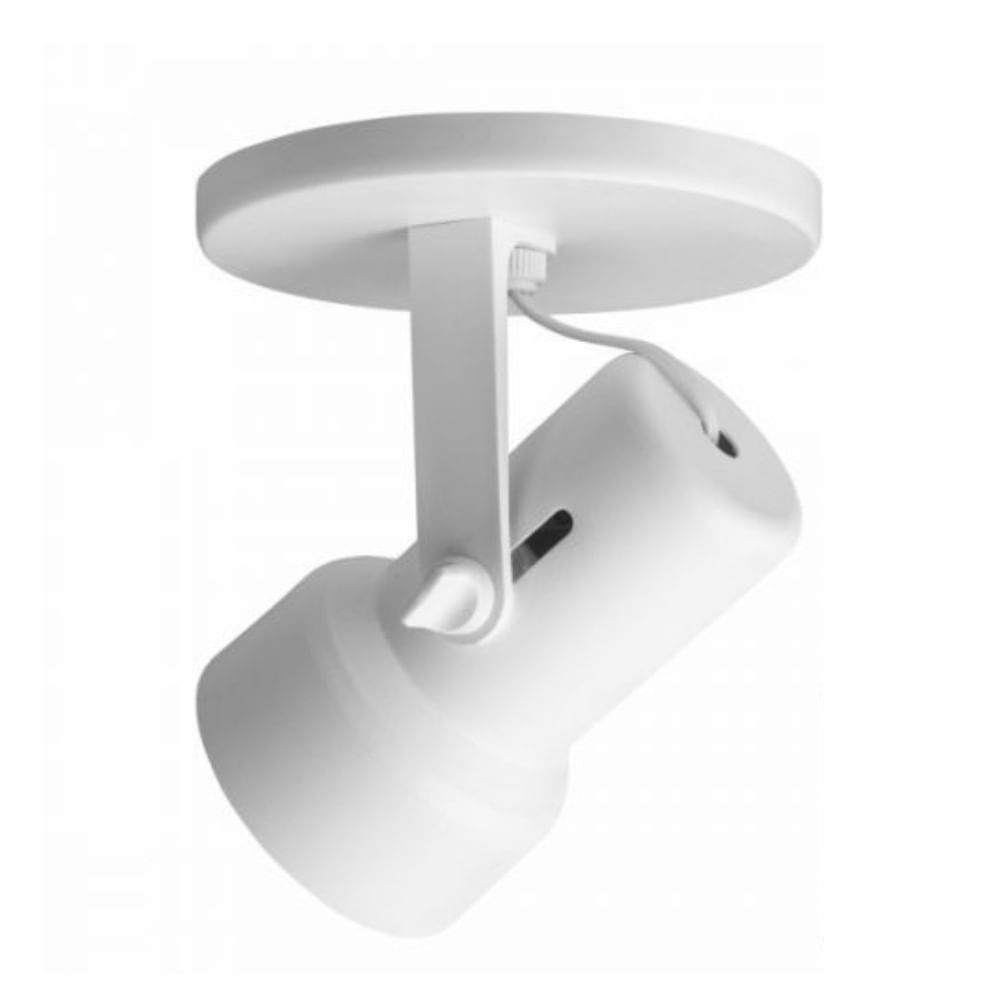 Spot Injetado Caneta 1XE27 Branco Opl