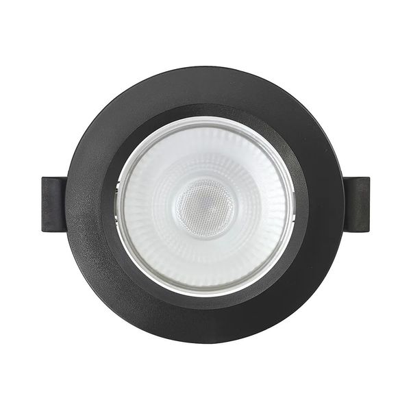 Spot Slim Embutir Led Redondo 112Mm Bivolt 8W 6500K Preto Blumenau