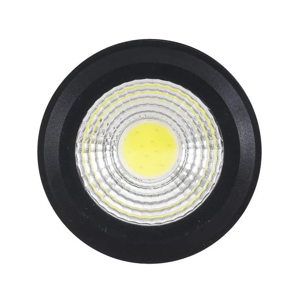 Spot Sobrepor Reflex Preto 3000K 5W Gaya