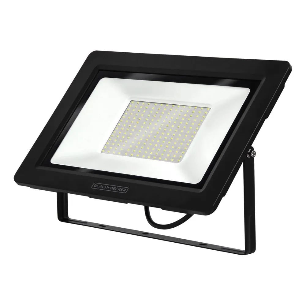 Refletor Led Eco 200W 6500K Ip65 Bivolt Black Decker