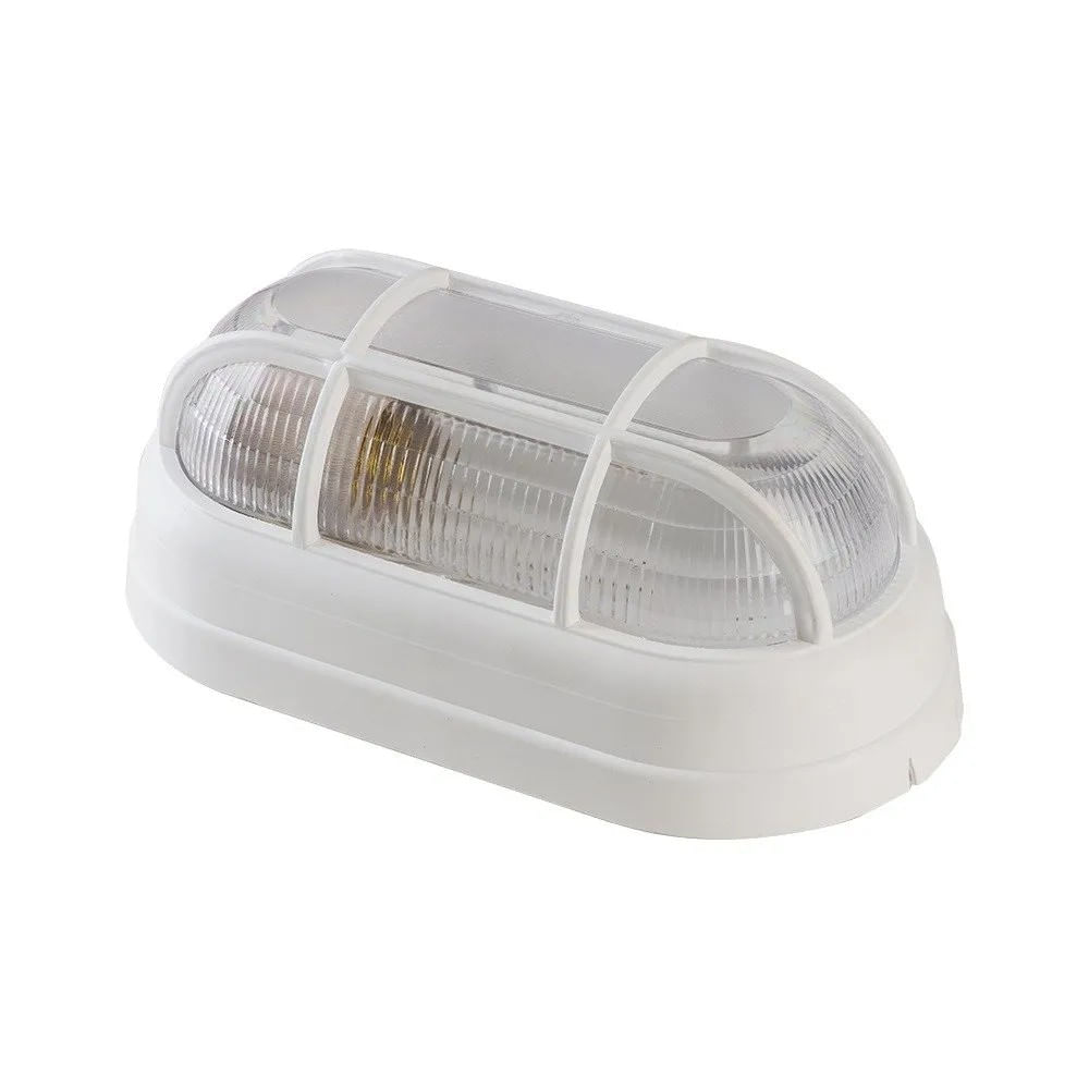 Tartaruga com Grade 1XE27 Branco Opl