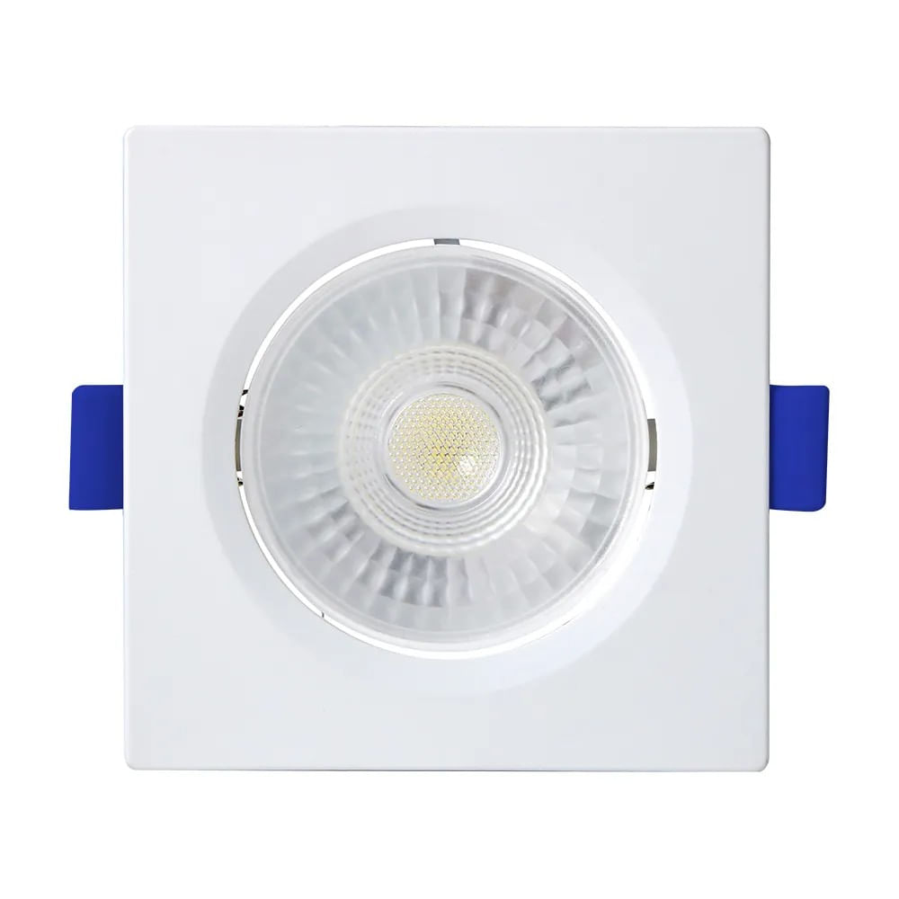 Spot Slim Led Embutir Quadrado Bivolt 6W 4100K Branco Blumenau