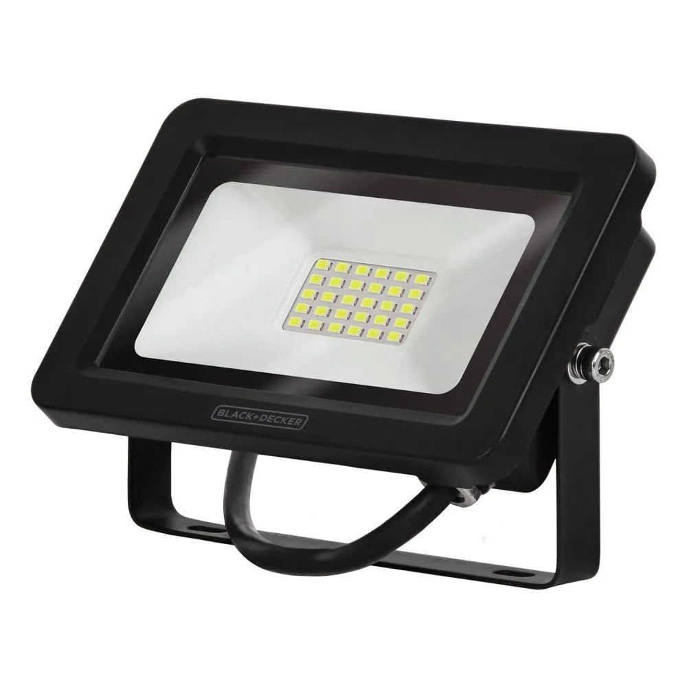 Refletor Led Eco 30W 6500K LP65 Bivolt Black Decker
